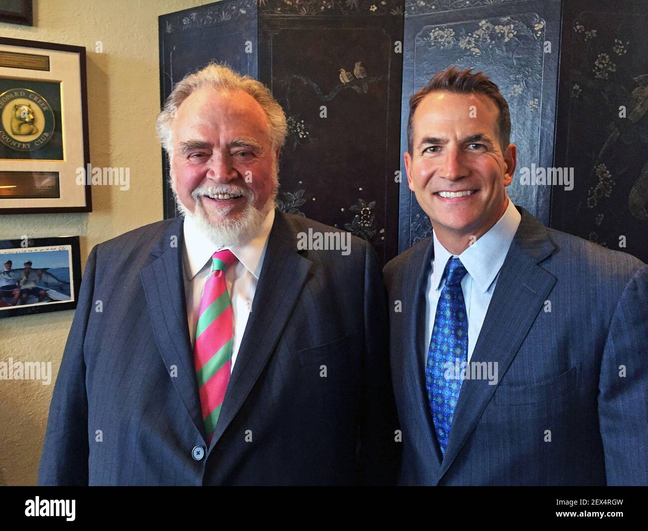 Herbert V. Kohler Jr., left, 76, is relinquishing the title of chief