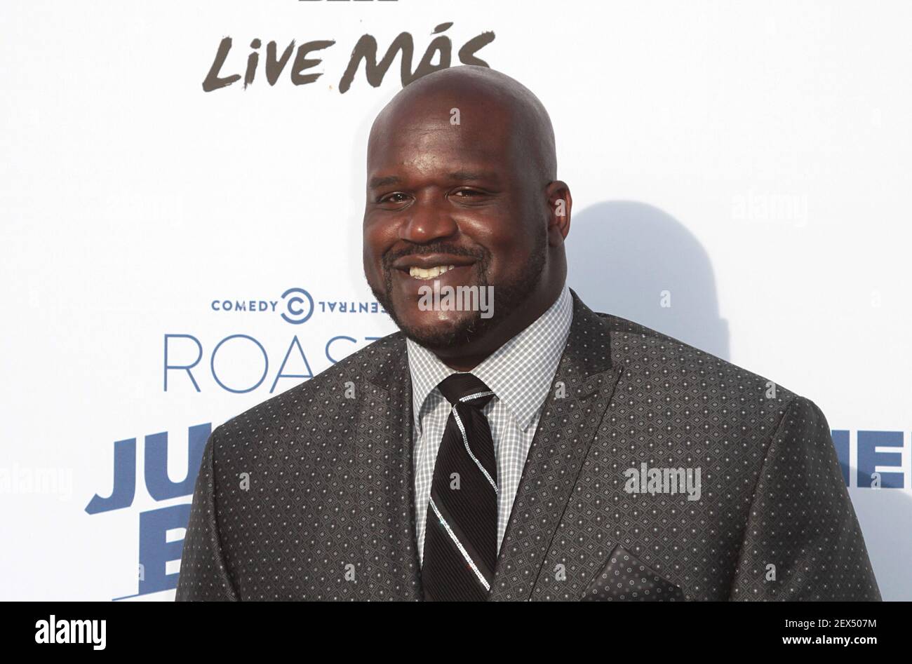 Shaquille O'Neal attends The Roast of Justin Bieber held at the Sony