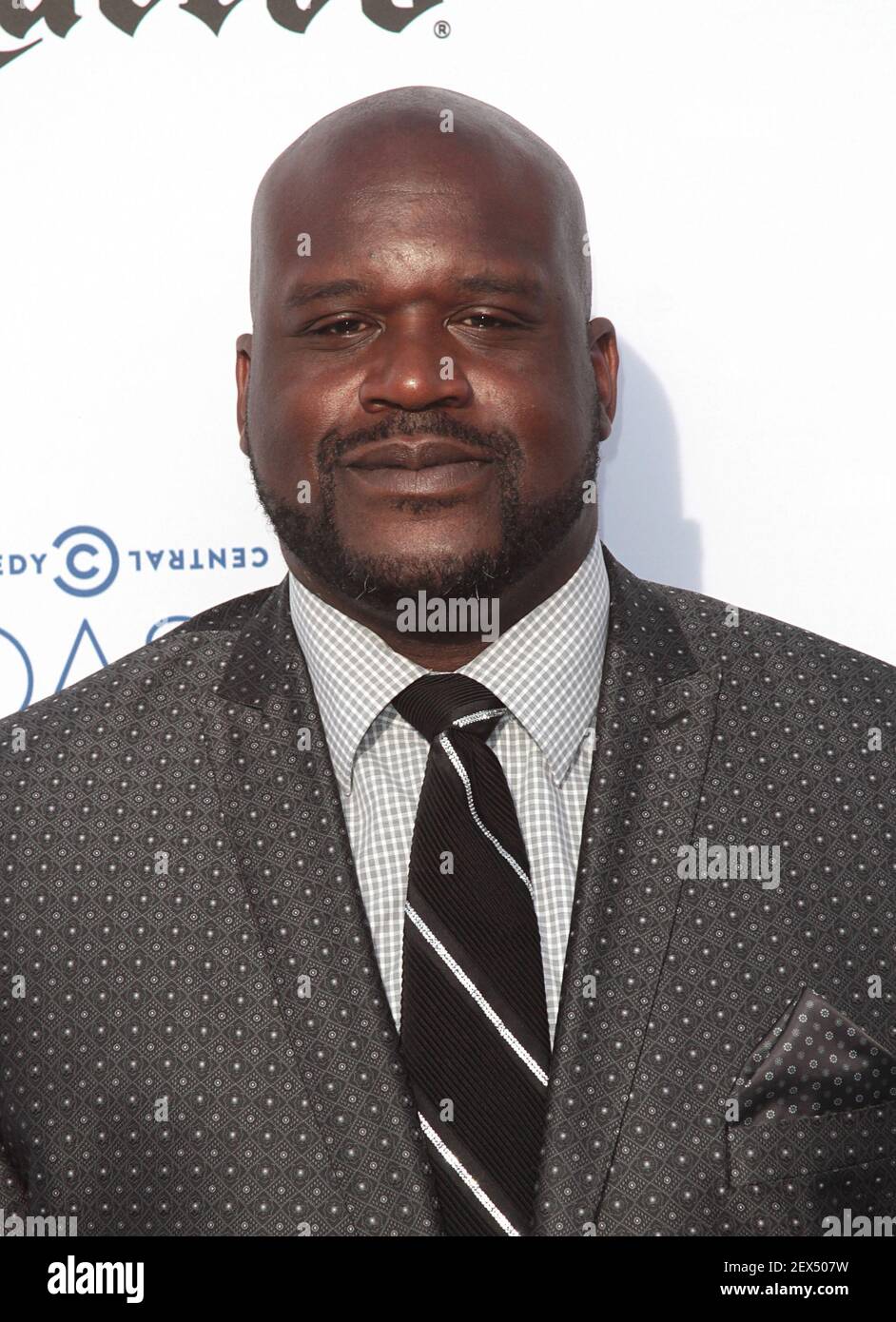 Shaquille O'Neal attends The Roast of Justin Bieber held at the Sony