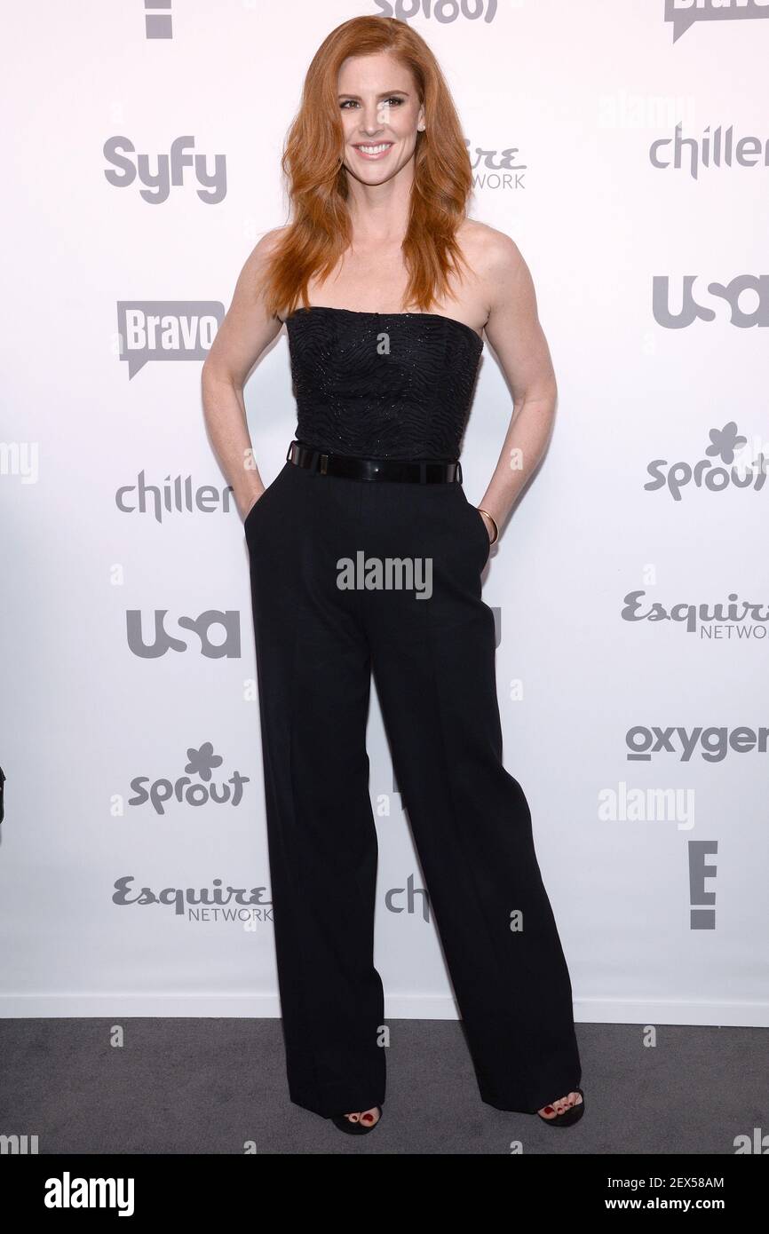 Sarah Rafferty attends the 2015 NBCUniversal Cable Entertainment ...