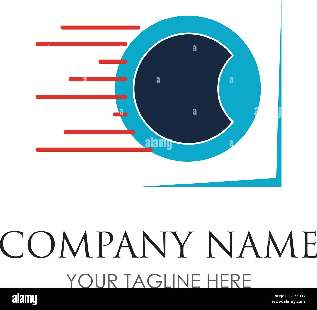 laundry logo illustration design template - vector Stock Vector
