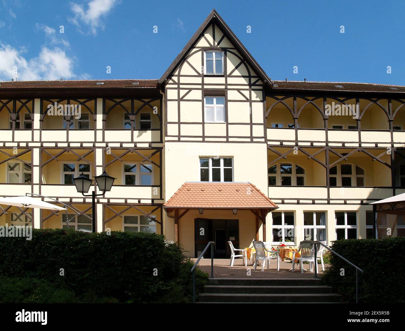 Spa Hotel in Bad Windsheim, Germany Stock Photo
