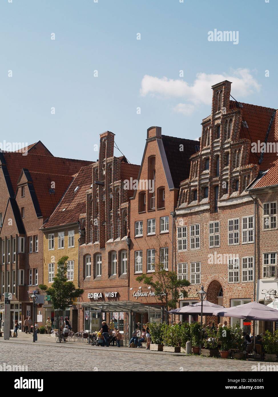 Am Sande, Lueneburg, Germany Stock Photo