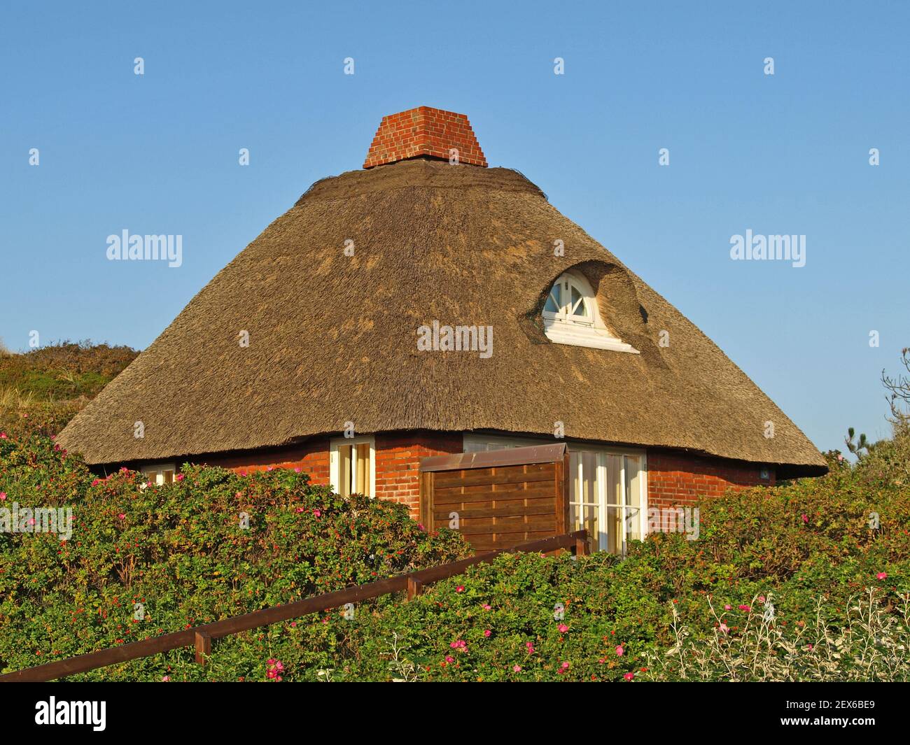 Holiday Home in Hoernum, Germany Stock Photo