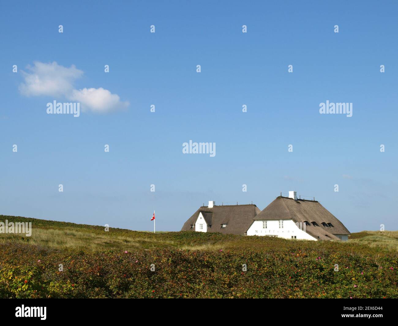 Cliff's End in Kampen, Germany Stock Photo