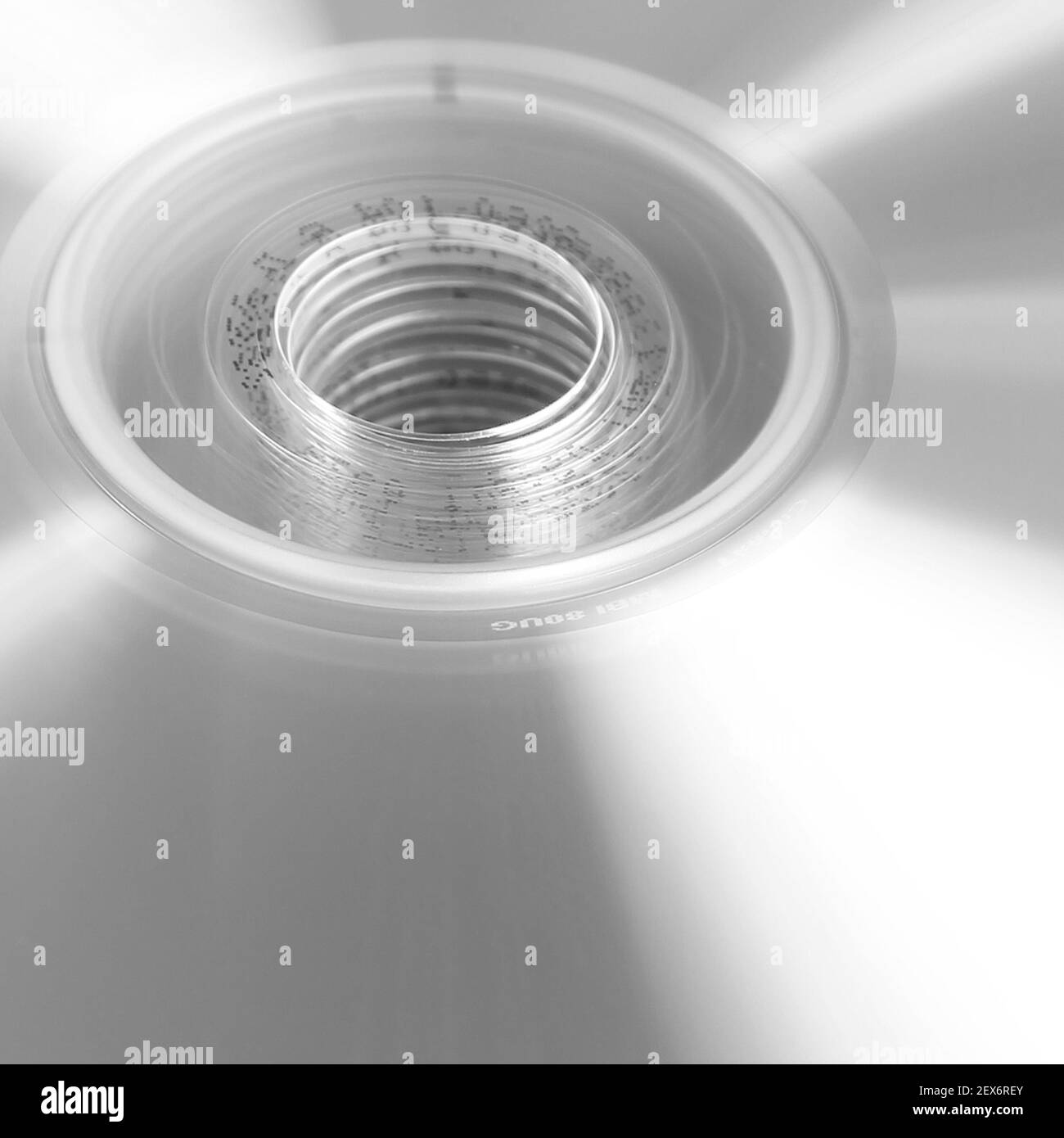 Blank cd Black and White Stock Photos & Images - Alamy