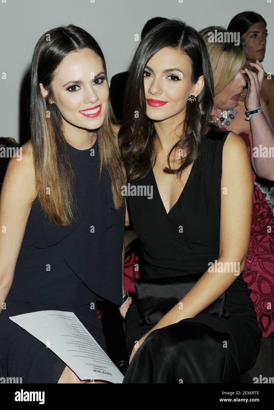 Madison Reed, Victoria Justice during the amfAR Inspiration New York ...