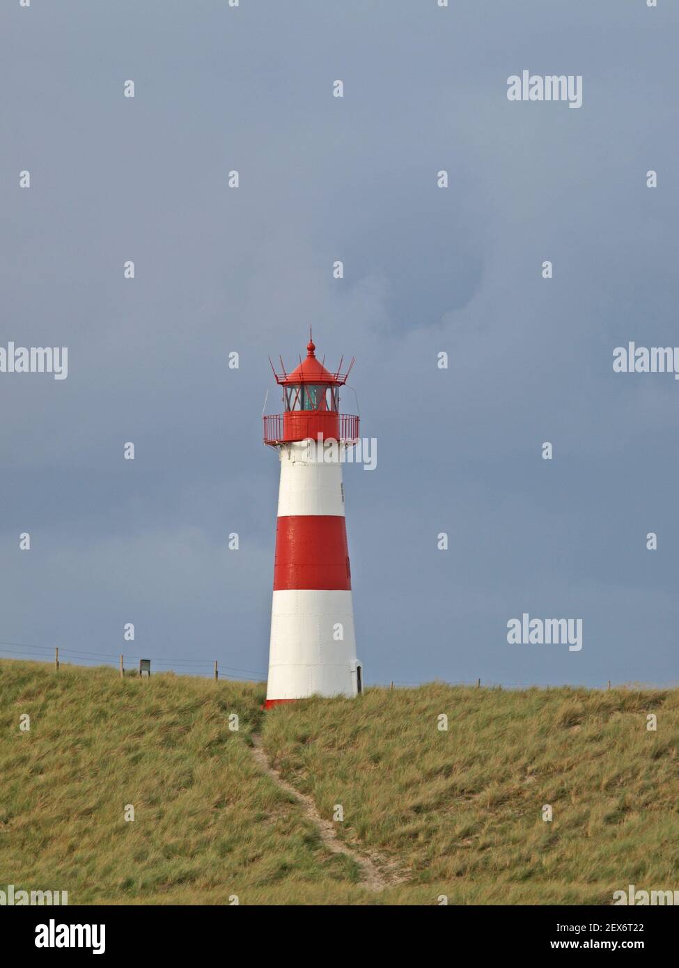 Lighthouse List East, Germany Stock Photo