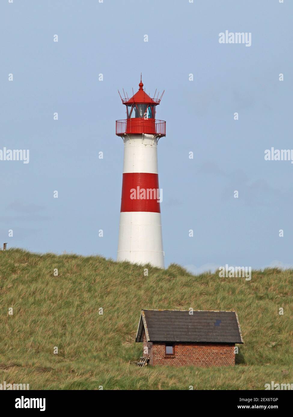 Lighthouse List East, Germany Stock Photo