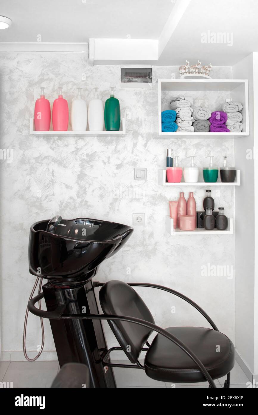 Hair salon interior hi-res stock photography and images - Alamy