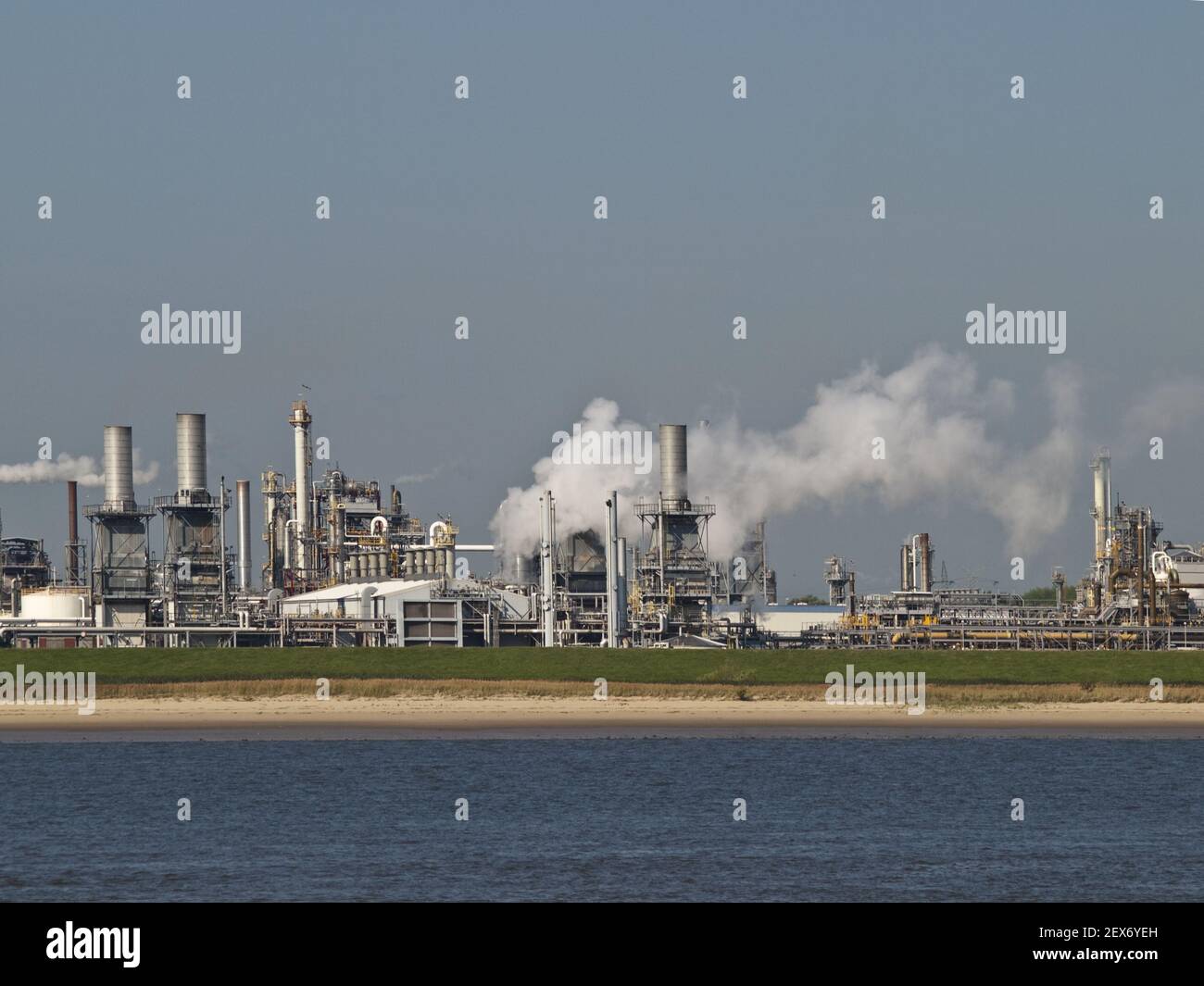 Dow Chemical in Stade, Germany Stock Photo