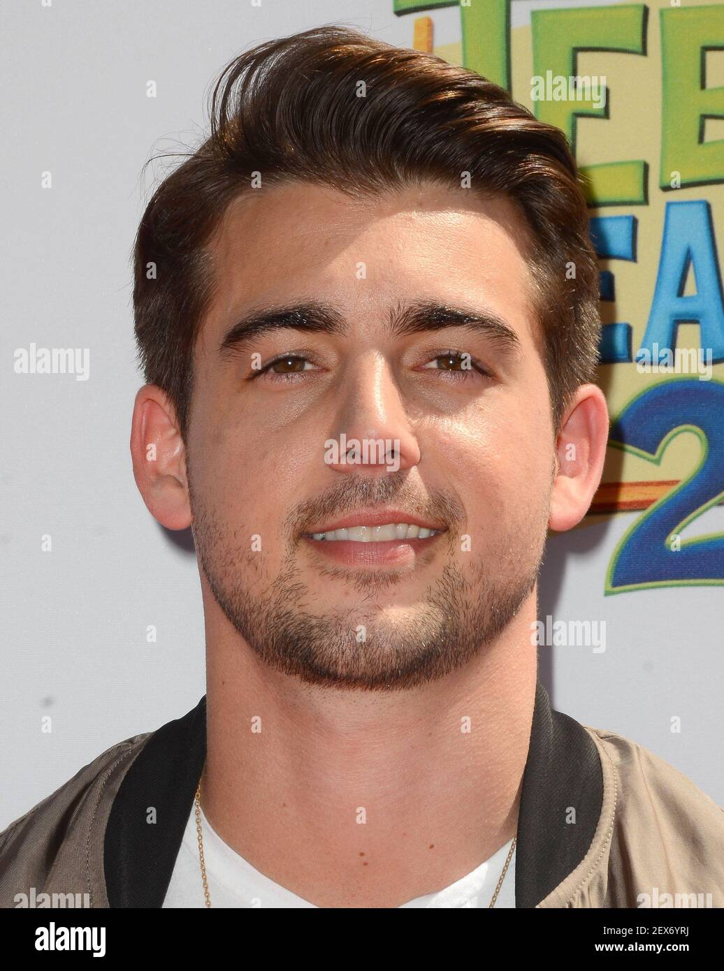 John DeLuca arriving for the Teen Beach 2 premiere held at the