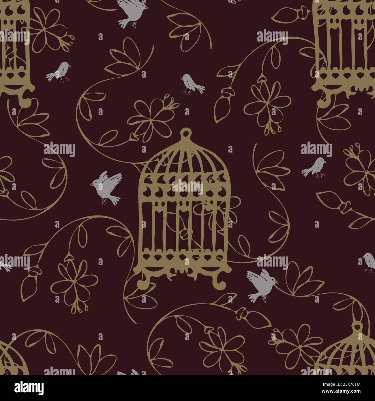 Lovely birds Stock Vector Images - Alamy