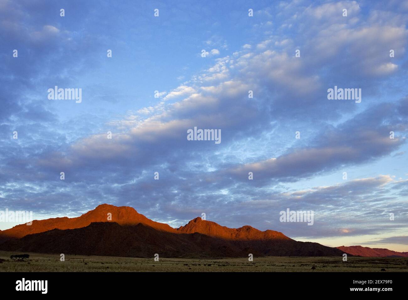 Sonnenaufgang, Tirasberge, Namibia, Afrika, sunrise, Tiras Mountains, Africa Stock Photo
