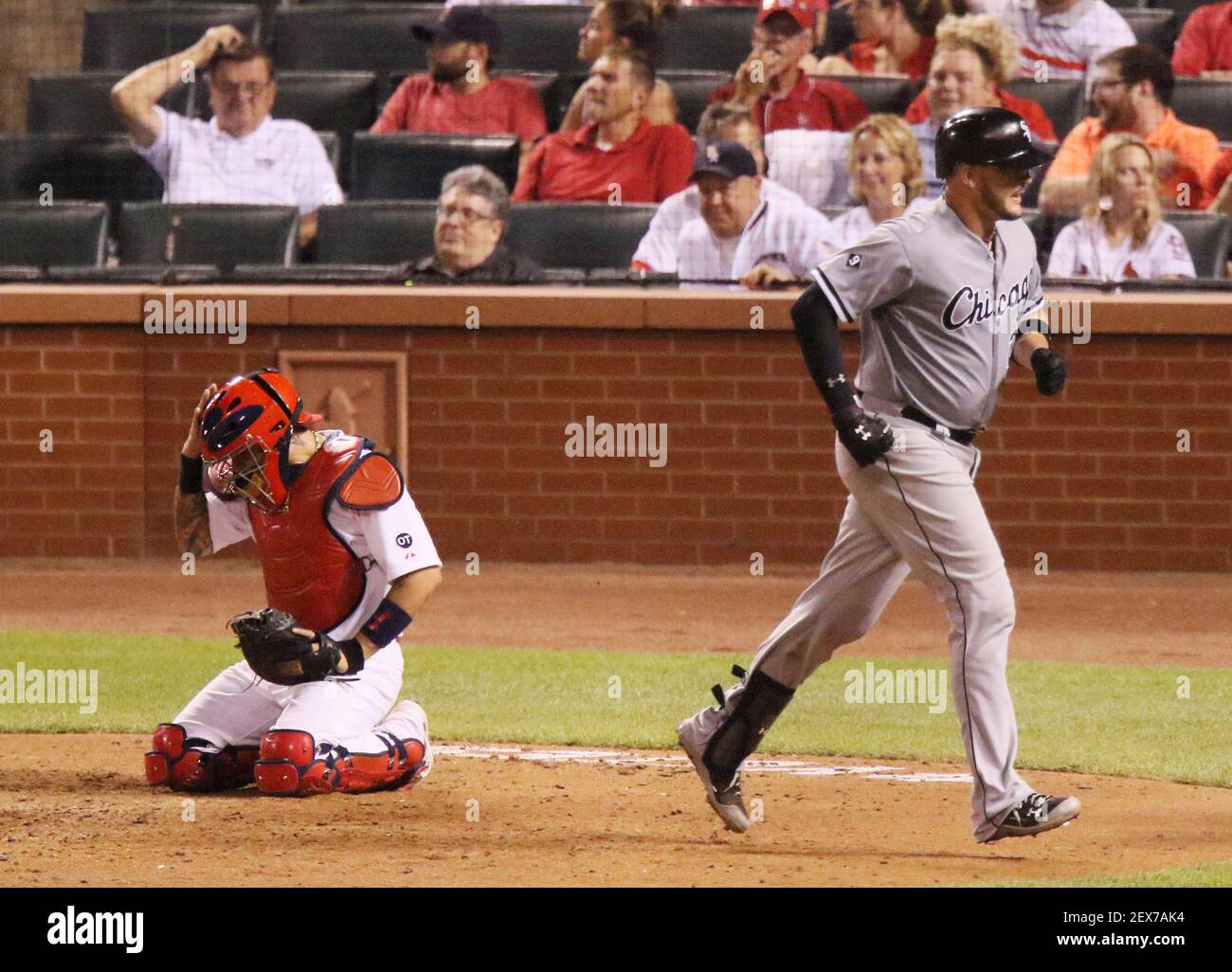 Chicago's Mark Buehrle celebrates with catcher Chris Widger after