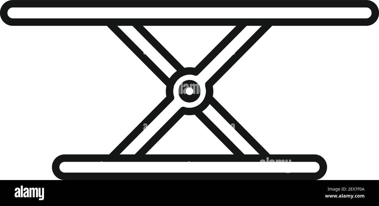 Car service lift icon, outline style Stock Vector Image & Art - Alamy