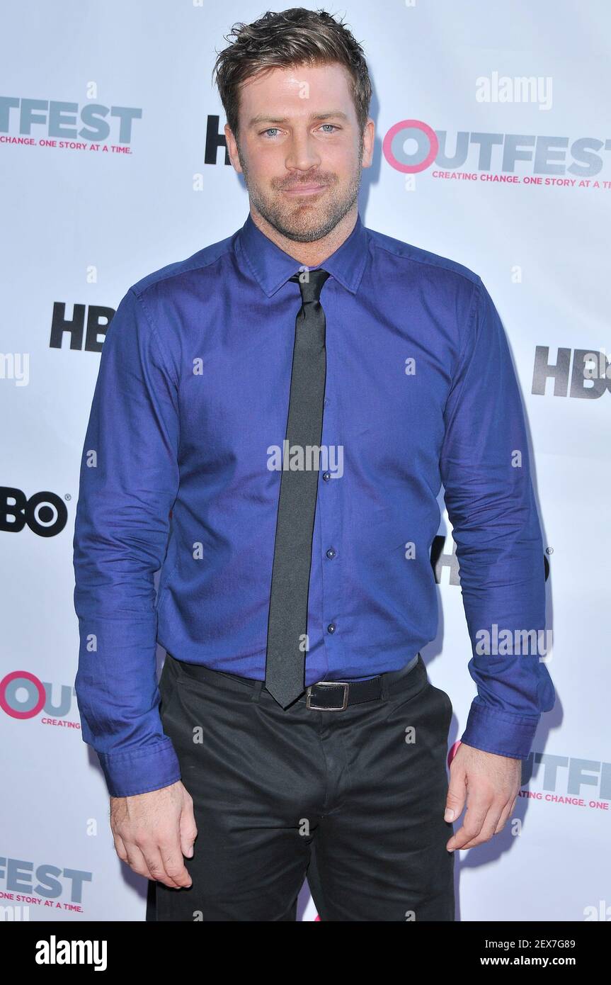 Houston Rhines arrives at the 2015 OutFest Los Angeles LGBT Film