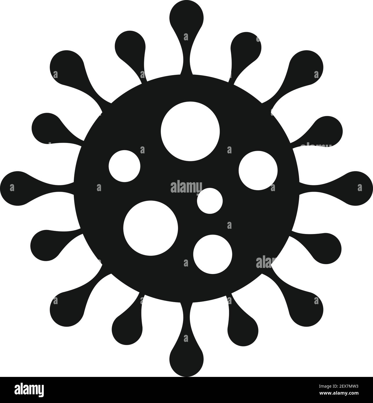 Coronavirus icon, simple style Stock Vector Image & Art - Alamy
