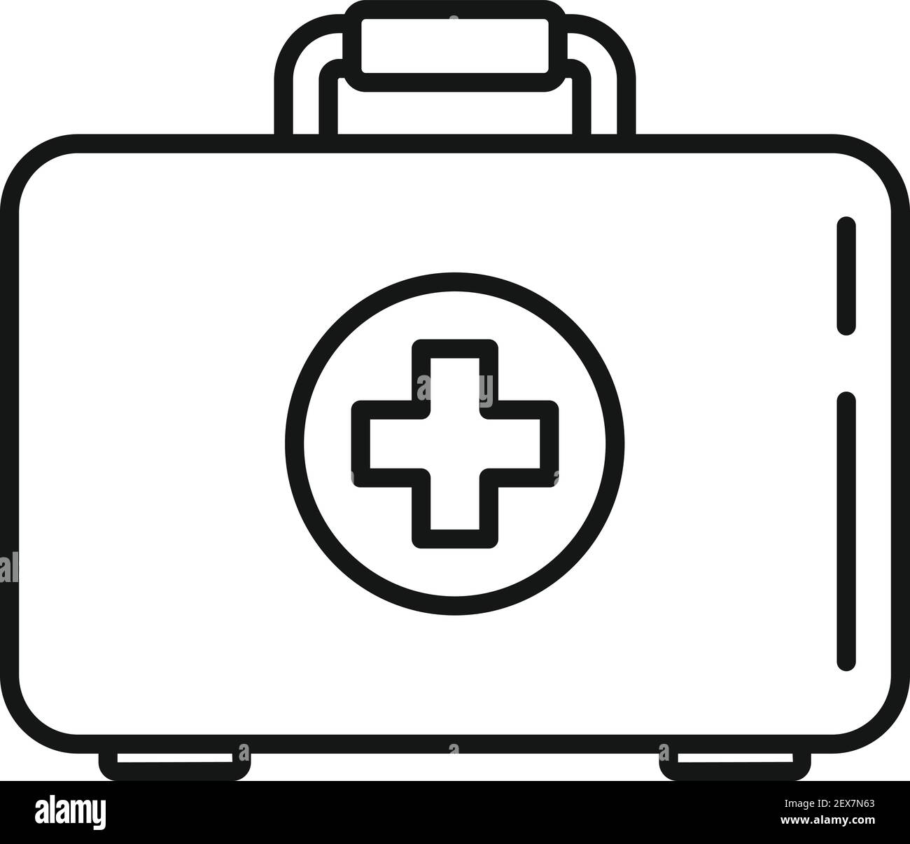 First medical kit icon, outline style Stock Vector Image & Art Alamy