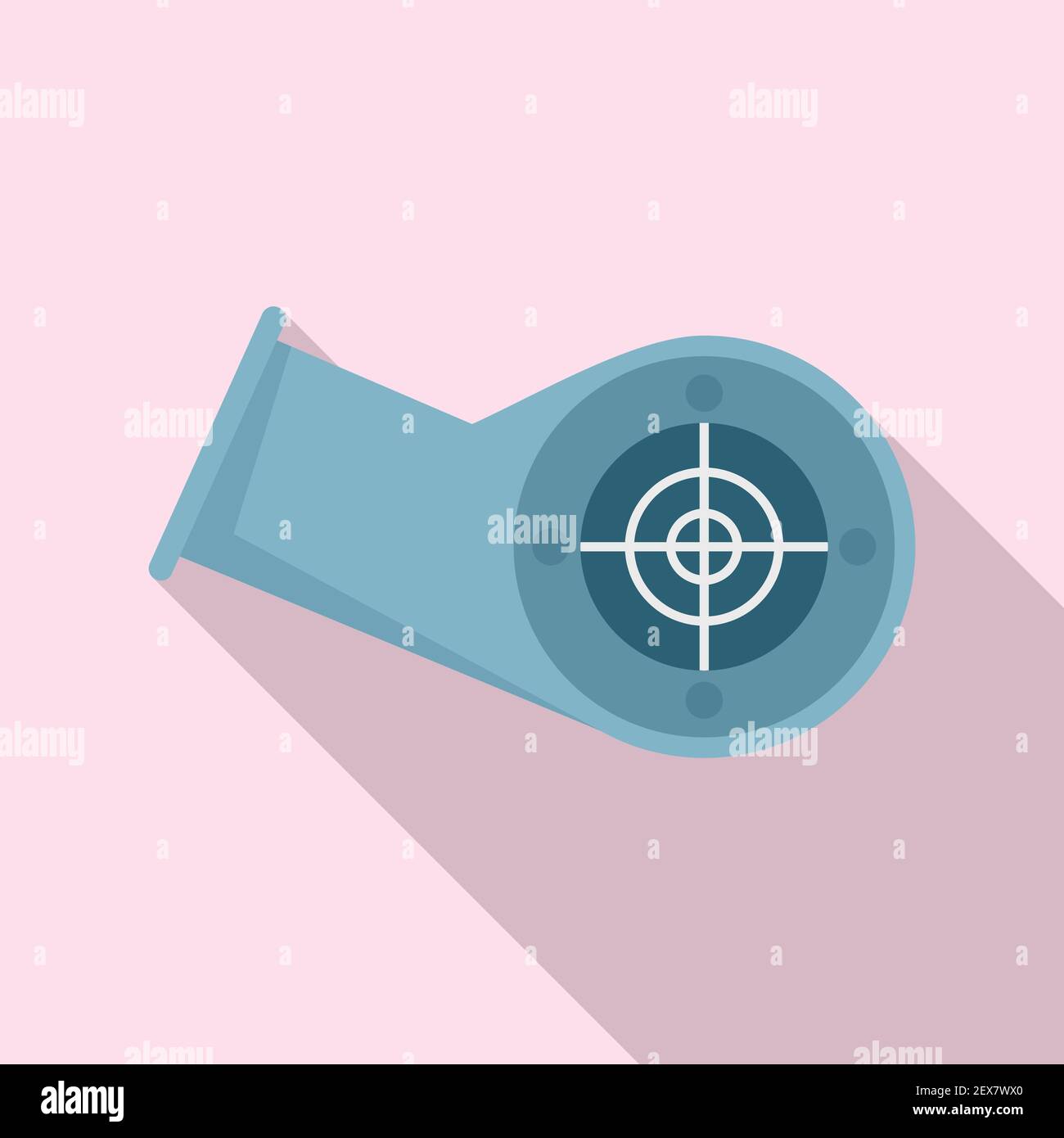 Ventilation pipe icon, flat style Stock Vector Image & Art - Alamy