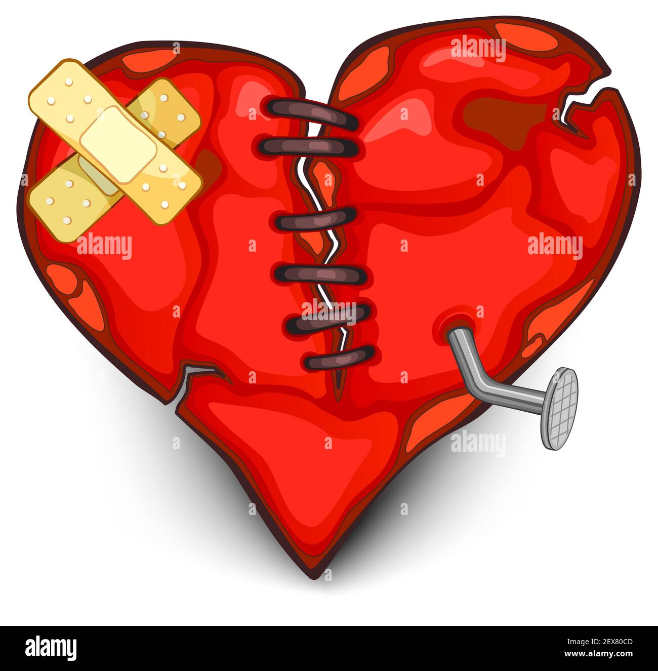 Broken heart art hi-res stock photography and images - Alamy