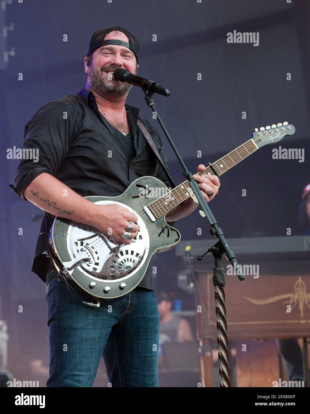 17 July 2015 Morristown, Ohio Country music artist LEE BRICE