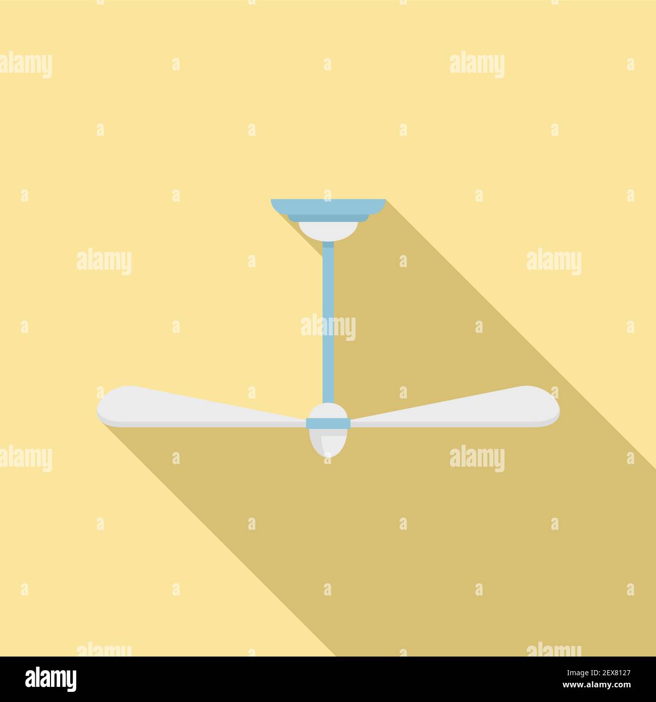 Room propeller icon, flat style Stock Vector