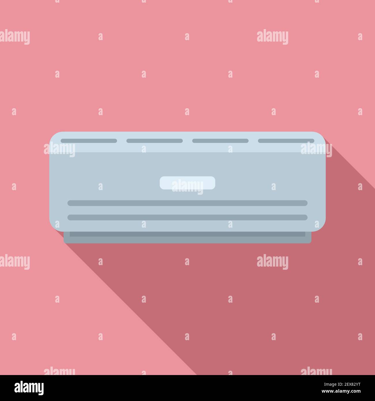 Room air conditioner icon, flat style Stock Vector Image & Art - Alamy