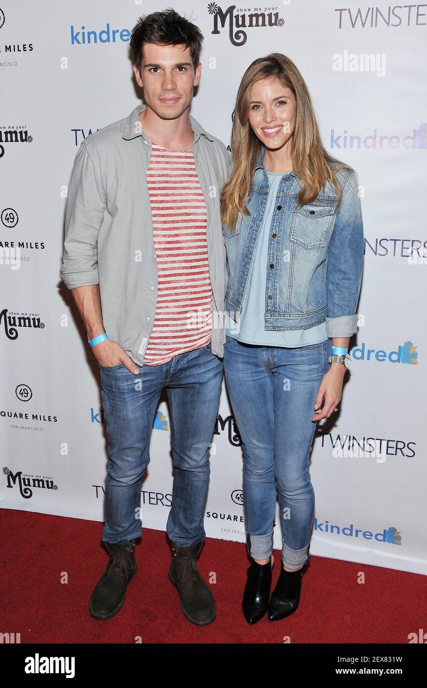 (L-R) Tanner Novlan and Kayla Ewell arrives at the "Twinsters" Los ...