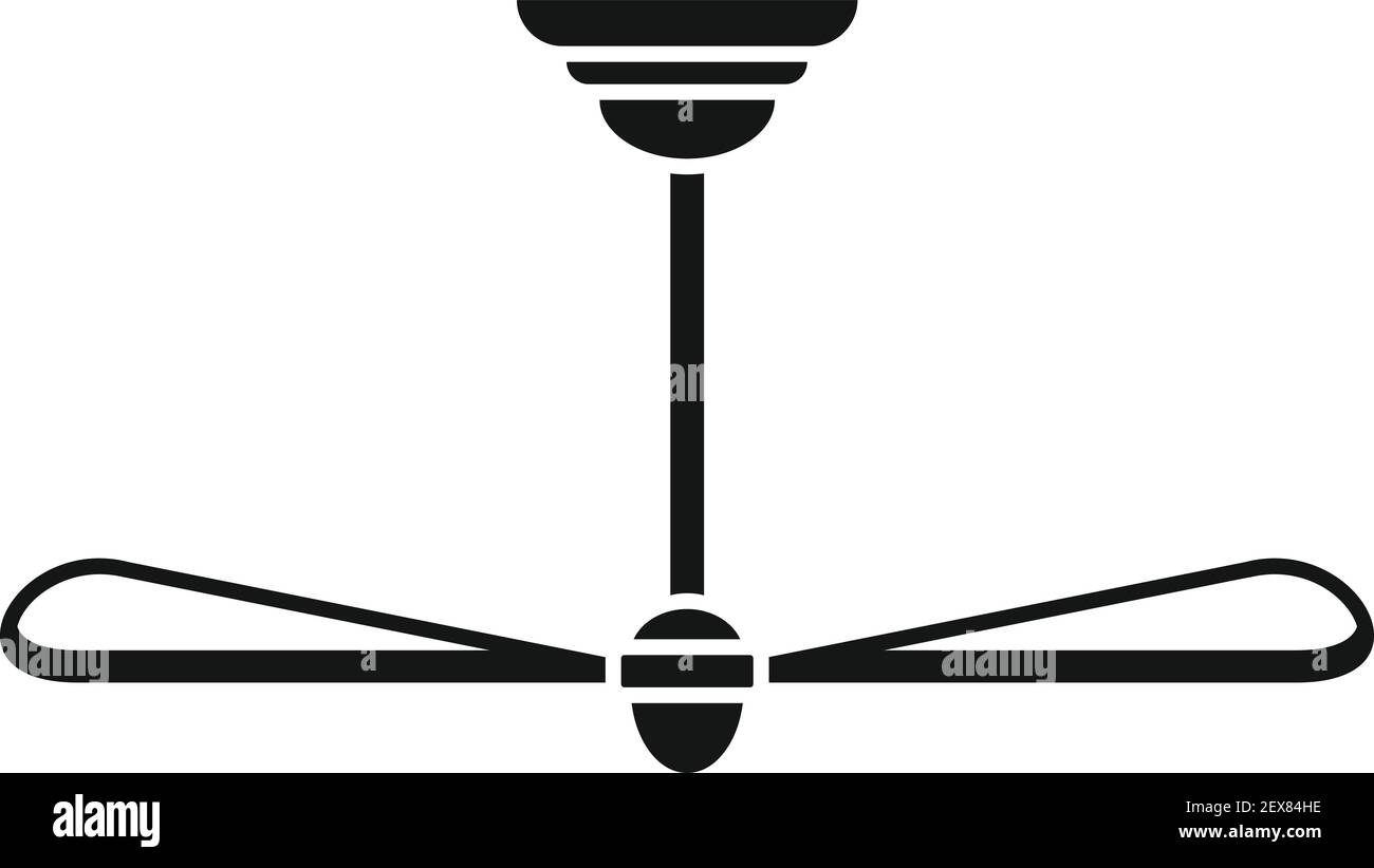 Room propeller icon, simple style Stock Vector