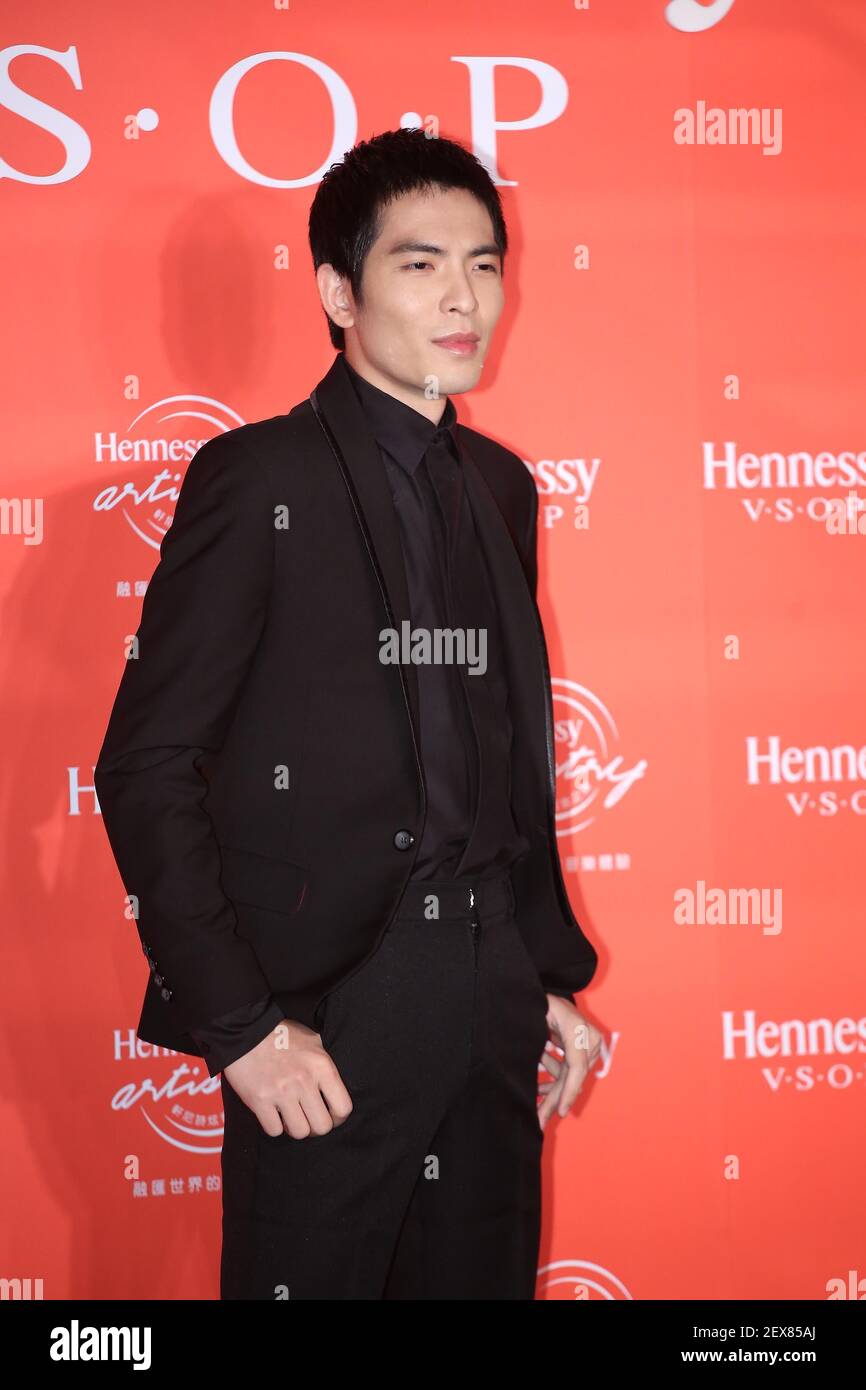 Jam Hsiao attends the press conference of Hennessy artistry in Taipei ...