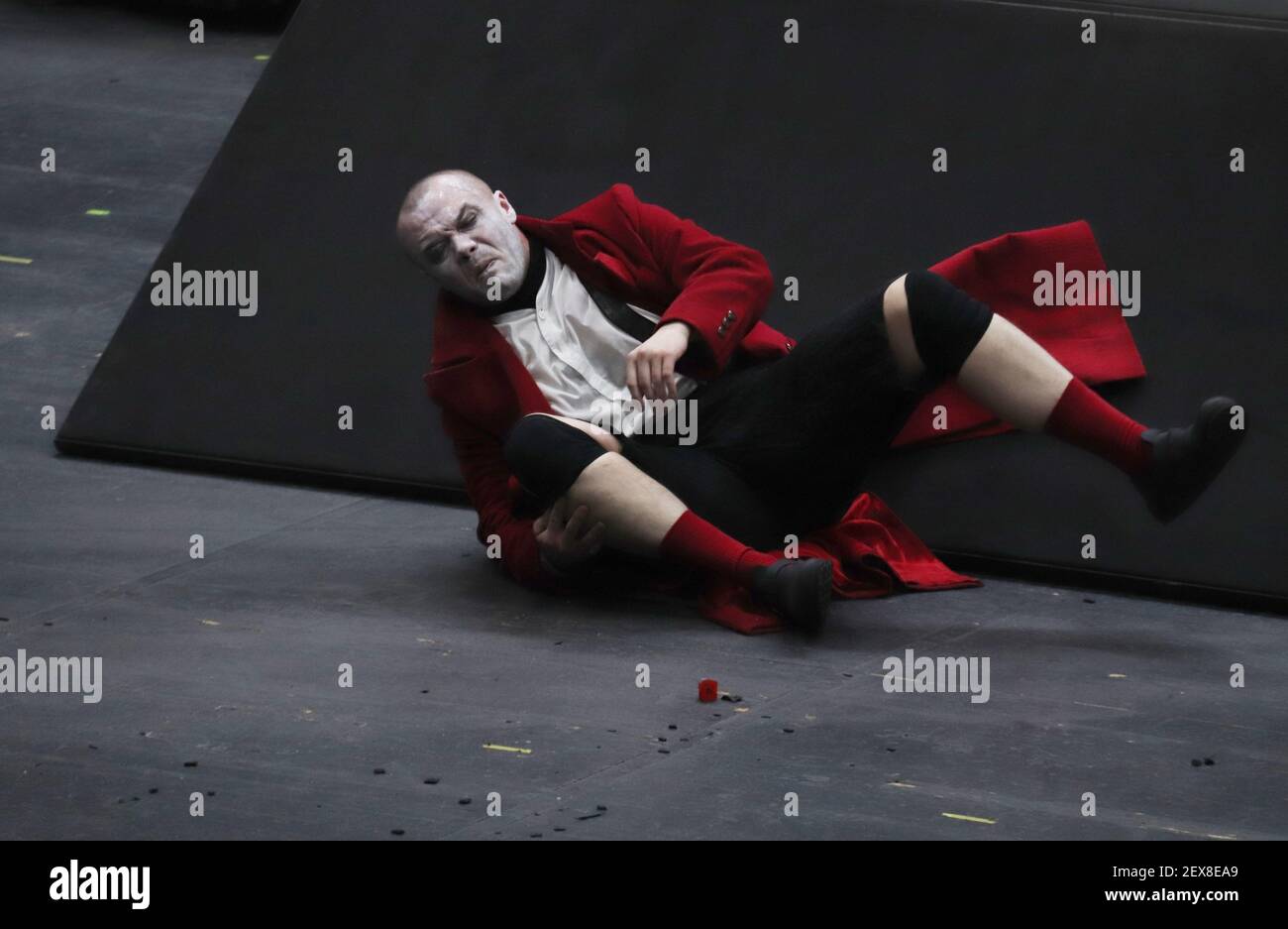 February 26, 2021. - Russia, Moscow. - The Vakhtangov Theatre. 'King ...