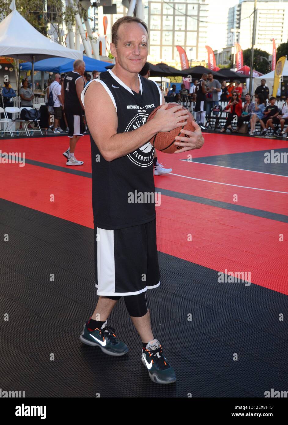 07 August 2015 - Los Angeles, California - Clark Gregg. The 7th Annual Nike  Basketball 3on3 Tournament presents ESPNLA All-Star Celebrity Basketball  Game held at L.A. Live Microsoft Square. Photo Credit: Birdie