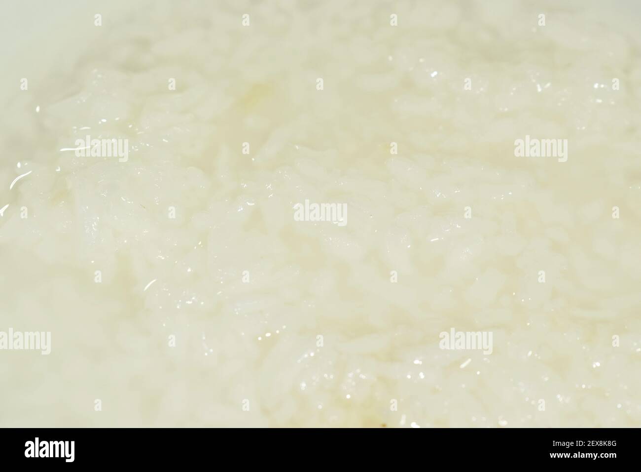 Hot boiled rice soup hi-res stock photography and images - Alamy