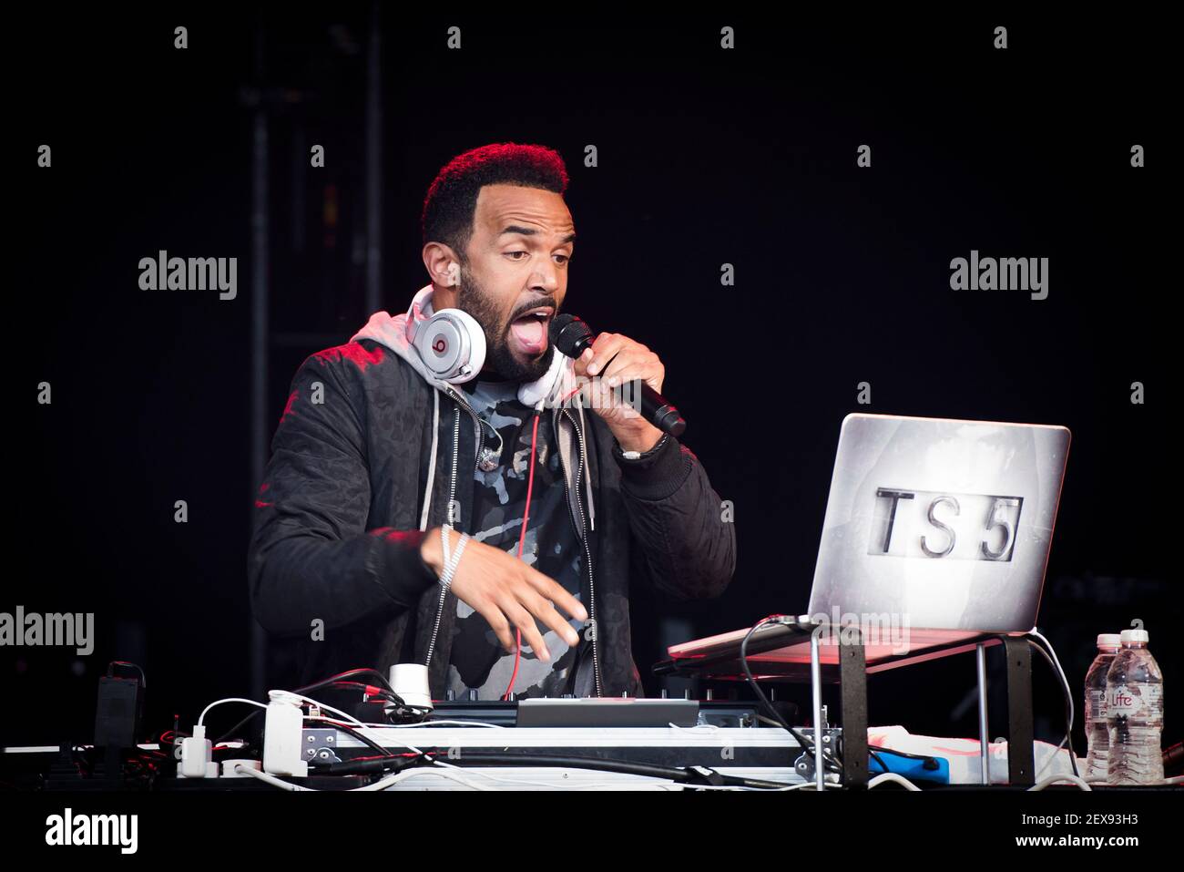 Craig David performs live on day 3 of Bestival 2016, Robin Hill Country Park on the Isle of Wight.Picture Date: Saturday 10th September 2016.  Photo credit should read:  David Jensen Stock Photo