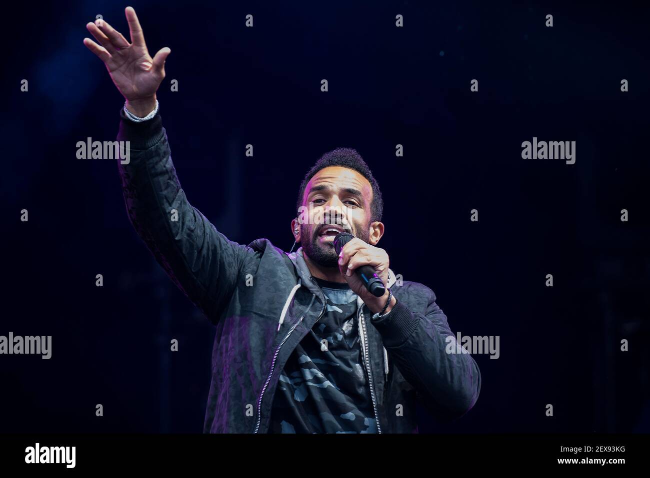 Craig David performs live on day 3 of Bestival 2016, Robin Hill Country Park on the Isle of Wight.Picture Date: Saturday 10th September 2016.  Photo credit should read:  David Jensen Stock Photo