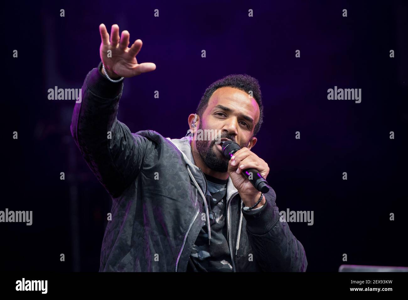Craig David performs live on day 3 of Bestival 2016, Robin Hill Country Park on the Isle of Wight.Picture Date: Saturday 10th September 2016.  Photo credit should read:  David Jensen Stock Photo