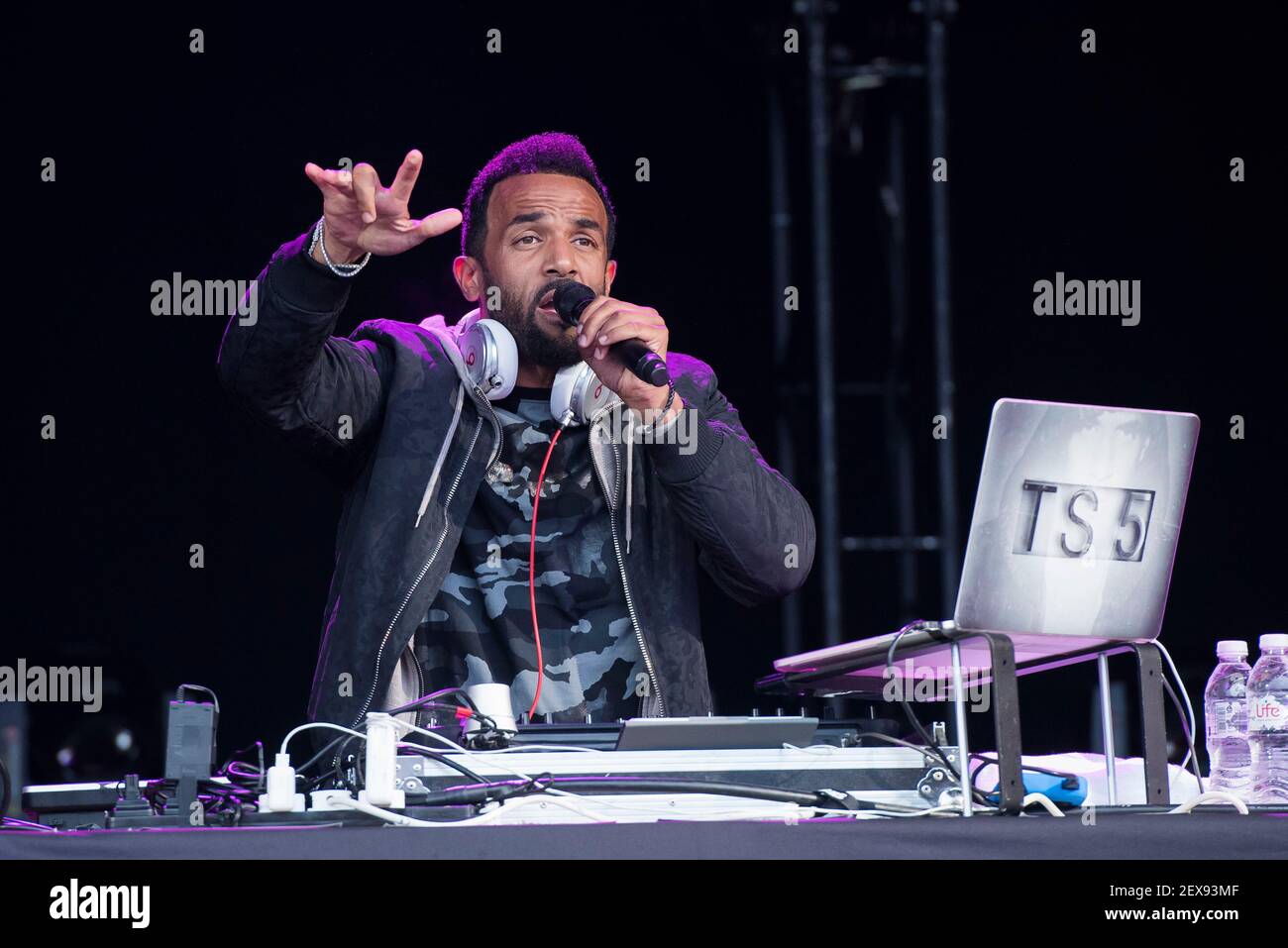 Craig David performs live on day 3 of Bestival 2016, Robin Hill Country Park on the Isle of Wight.Picture Date: Saturday 10th September 2016.  Photo credit should read:  David Jensen Stock Photo