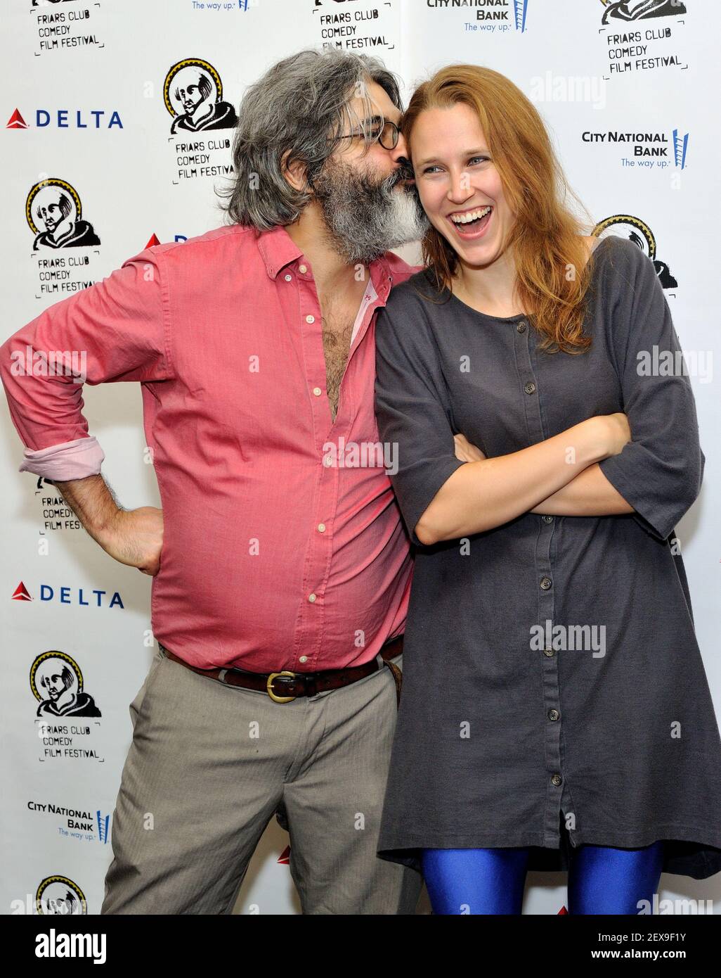 Actors/Directors Onur Tukel and Josephine Decker attend the screening
