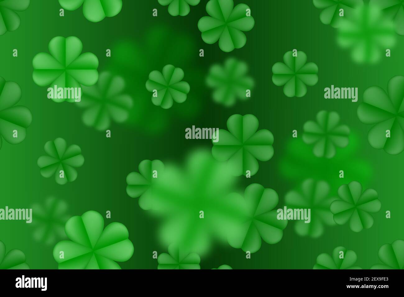 Seamless clover background Stock Vector Images - Alamy