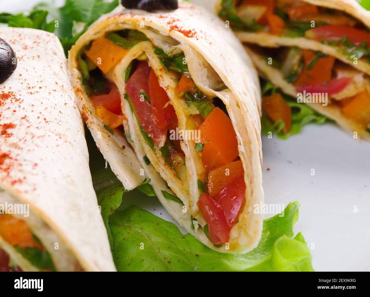 Enchiladas salmon hires stock photography and images Alamy