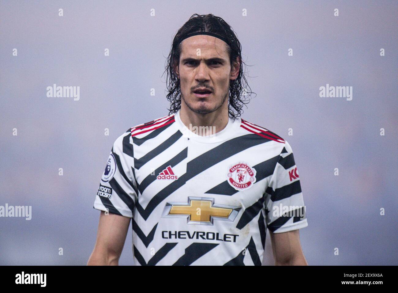 LONDON, ENGLAND - MARCH 03: Edinson Cavani during the Premier League match between Crystal Palace and Manchester United at Selhurst Park on March 3, 2 Stock Photo