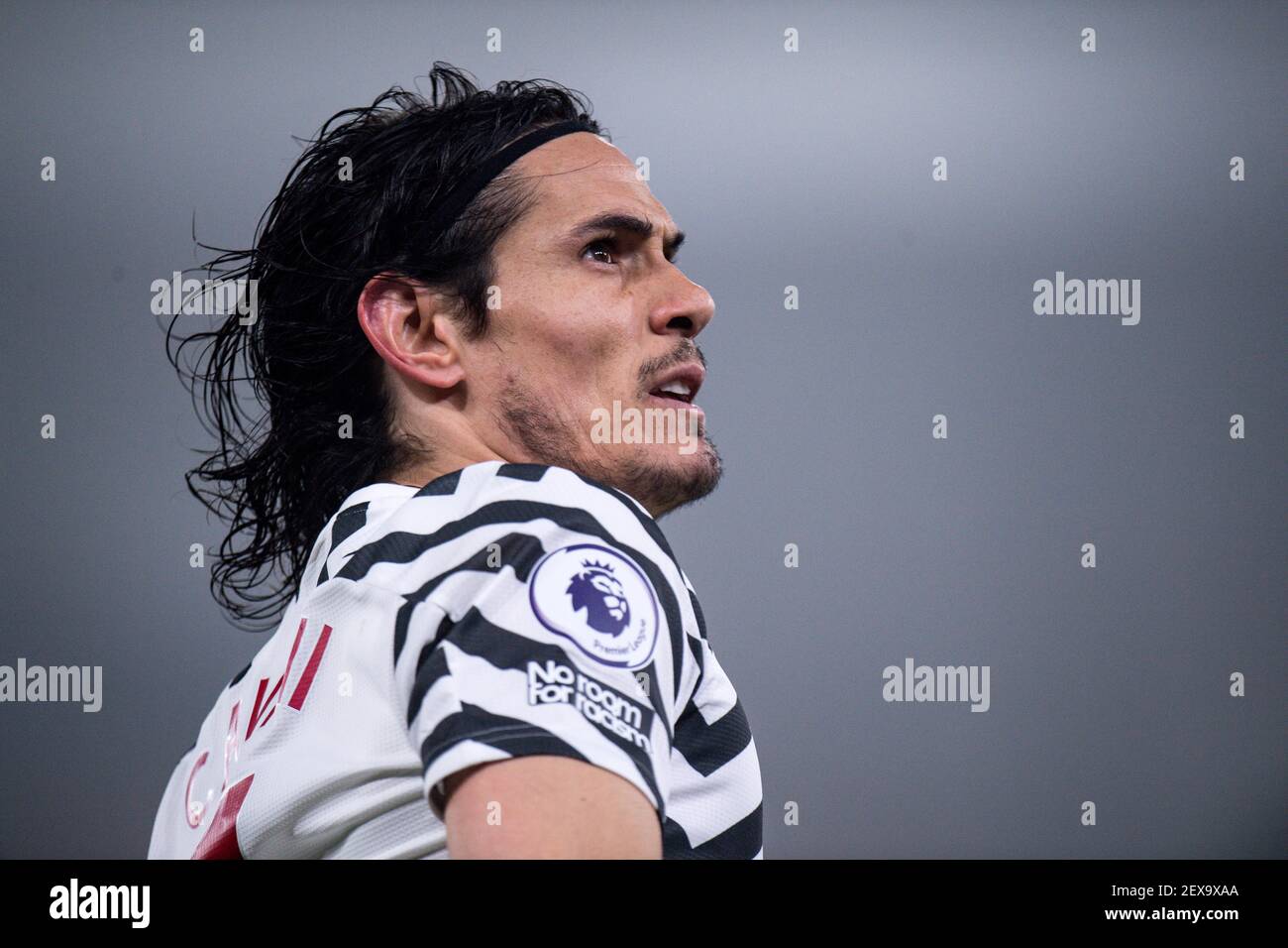 LONDON, ENGLAND - MARCH 03: Edinson Cavani during the Premier League match between Crystal Palace and Manchester United at Selhurst Park on March 3, 2 Stock Photo