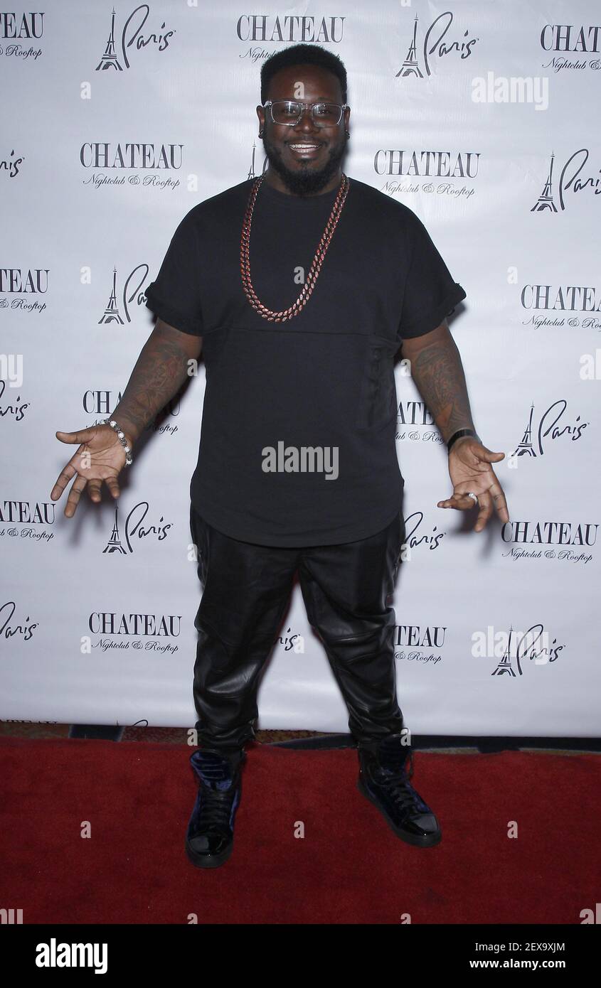 04 September 15 Las Vegas Nevada T Pain T Pain Hosts Labor Day Weekend Bash At Chateau Nightclub Rooftop At Paris Las Vegas Photo Credit Mjt Admedia Please Use Credit