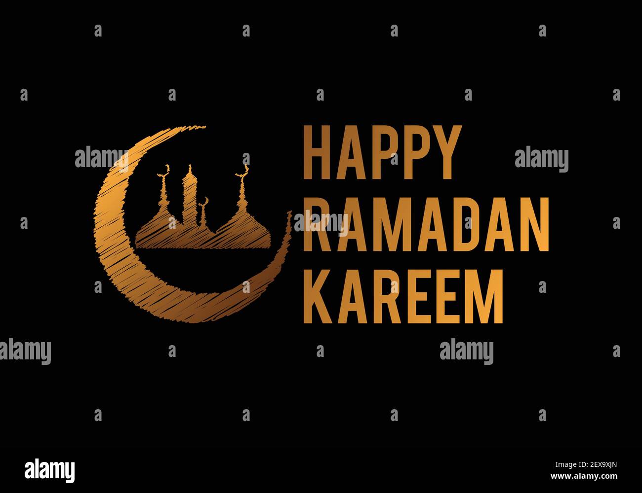 Happy Ramadan Kareem Islamic design, Ramadan Mubarak Stock Vector ...