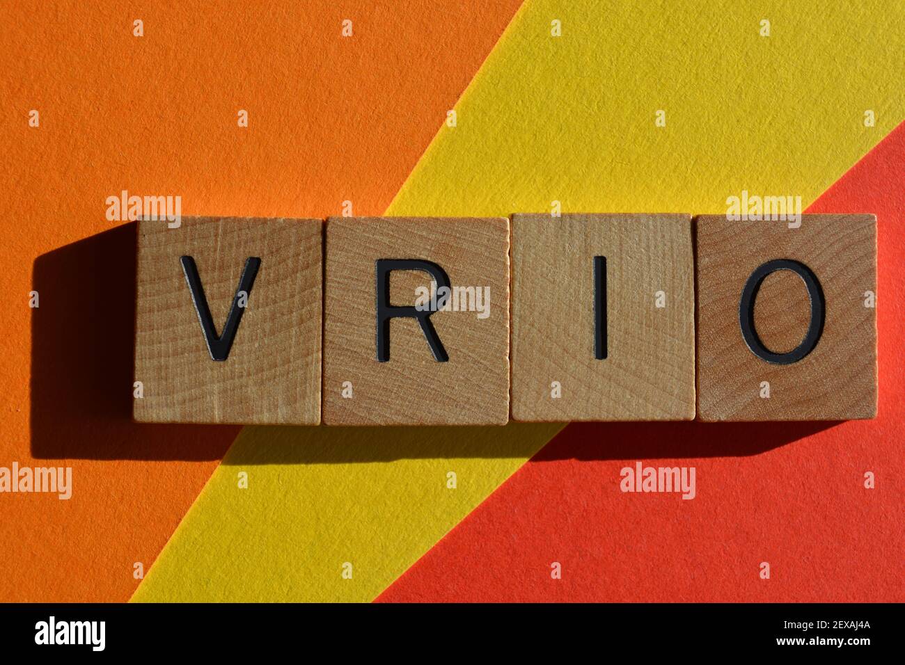 vrio, business acronym for Value, Rarity, Inimitability, and Organization Stock Photo