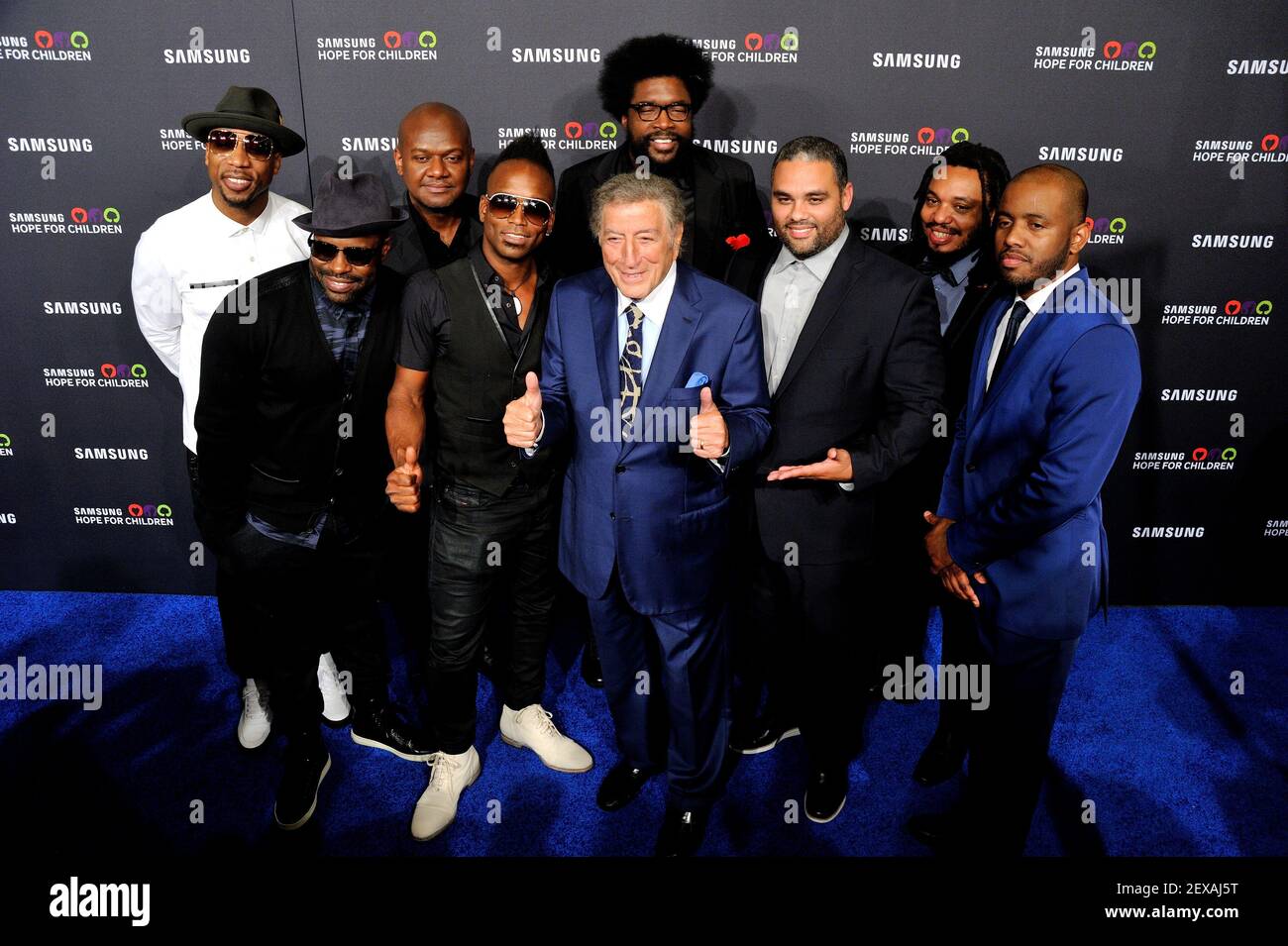 Tony From Roots The Roots and Tony Bennett attend the Samsung Hope for Children Gala at ...