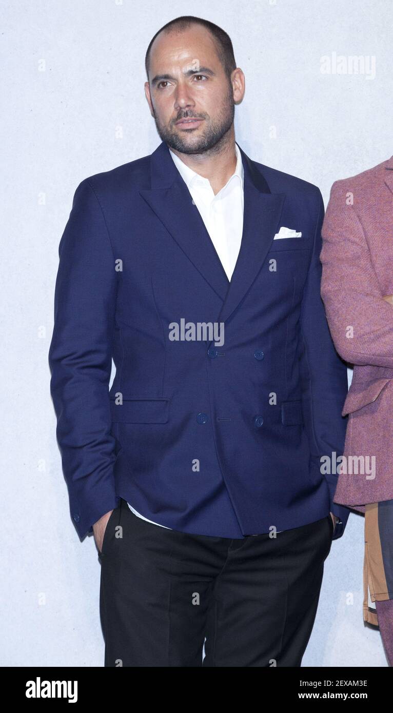 18 September 2015 - Seoul, South Korea : Mikael Schiller, Chairman of Acne  Studio Corp, G-Dragon, member of K-Pop boy band Big Bang, and Swedish  Mattias Magnusson, CEO of Acne Studio, at