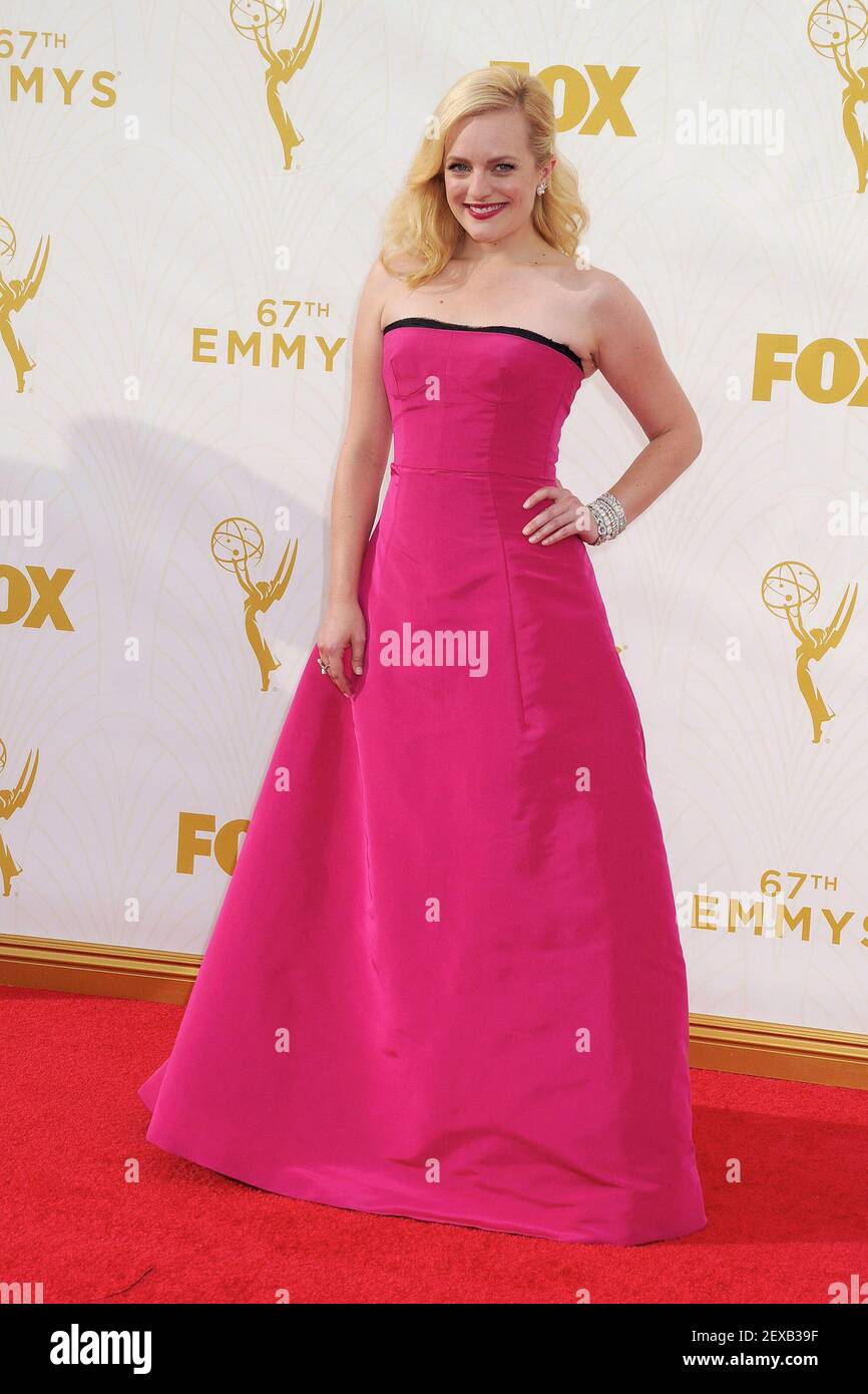 20 September 2015 - Los Angeles, California - Elisabeth Moss. 67th ...