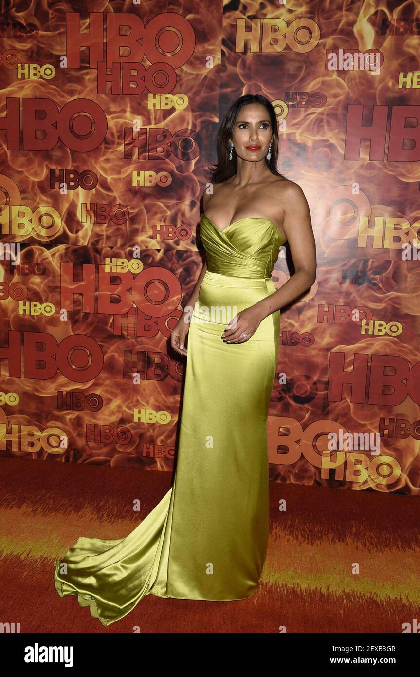 Padma Lakshmi attends HBO's Official 2015 Emmy After Party at The Plaza